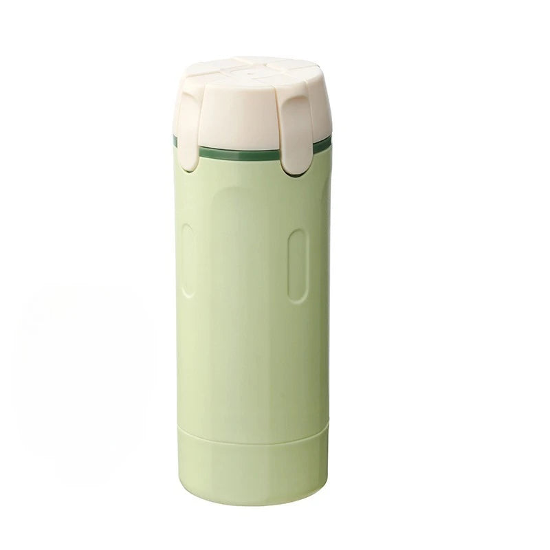 1pc 4-in-1 Emulsion Dispenser Bottle, Travel Bottle, Minimalist with Labels, Travel Dispenser Bottle, Toiletry Container Lotion Peaceful Pleasures Health and Wellness green 30ml Plastic