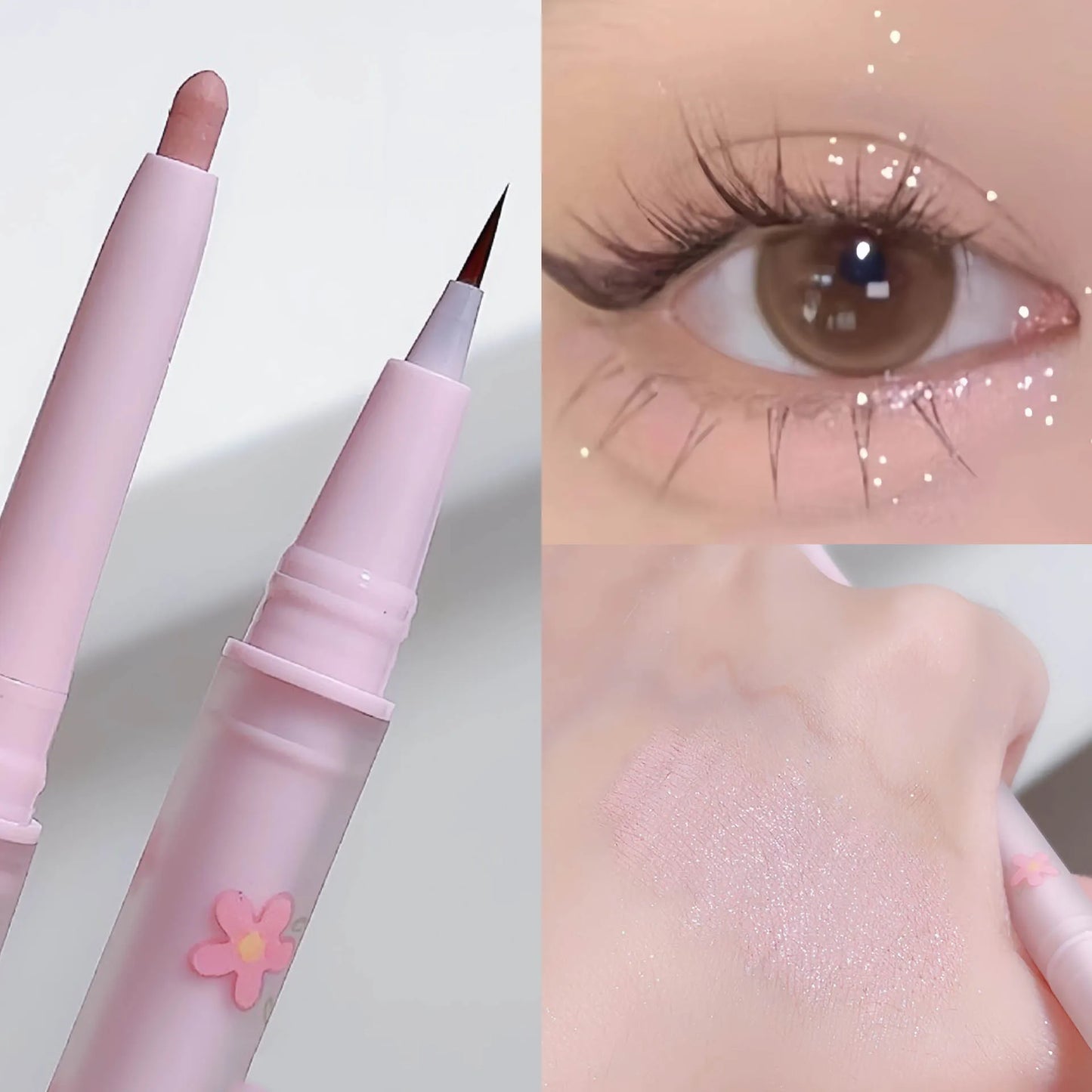 Glitter Diamond Eyeliner & Eye Shadow Pen | Waterproof Shimmer