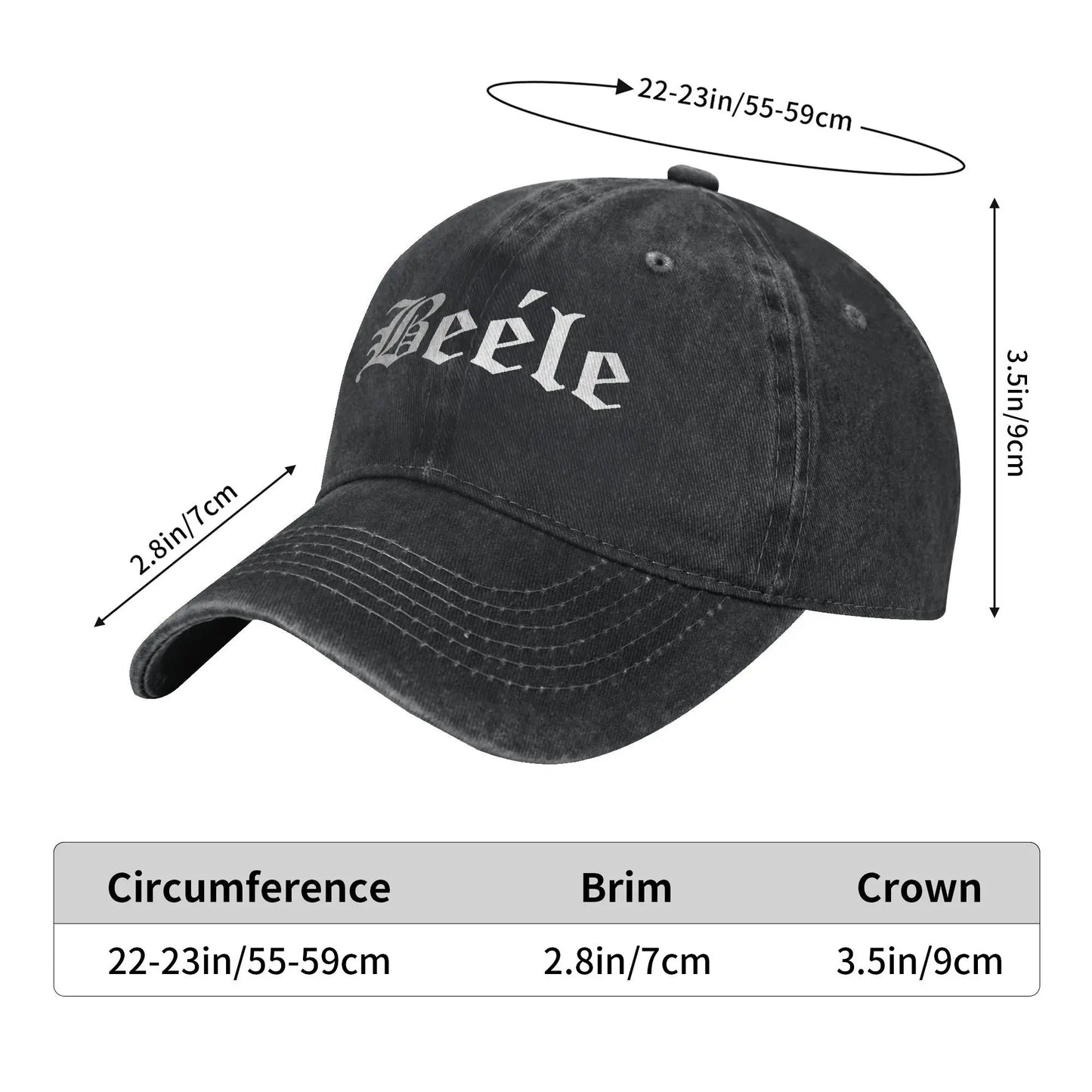 Beele Rapper Casual Baseball Cap Outdoor Sport Trucker Hat Summer Adjustable Unisex Men Design Baseball Caps Peaceful Pleasures Health and Wellness