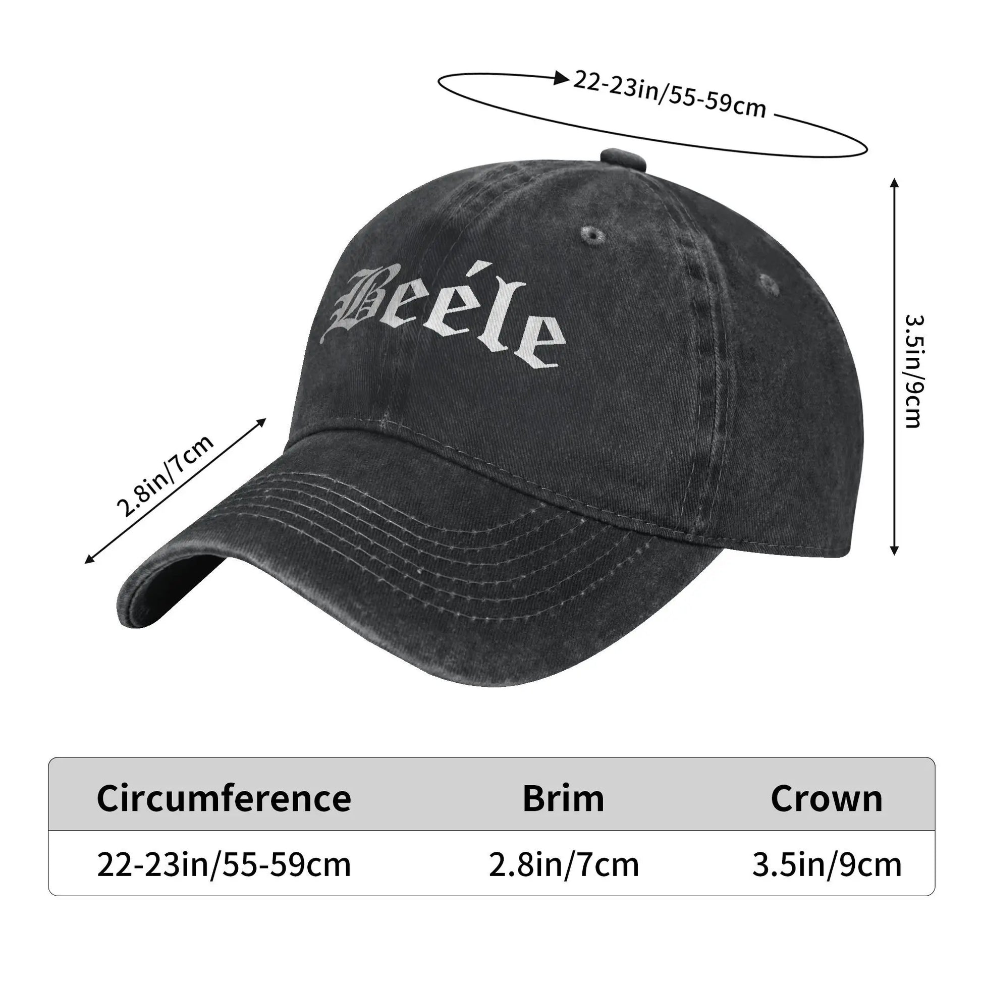 Beele Rapper Casual Baseball Cap Outdoor Sport Trucker Hat Summer Adjustable Unisex Men Design Baseball Caps Peaceful Pleasures Health and Wellness