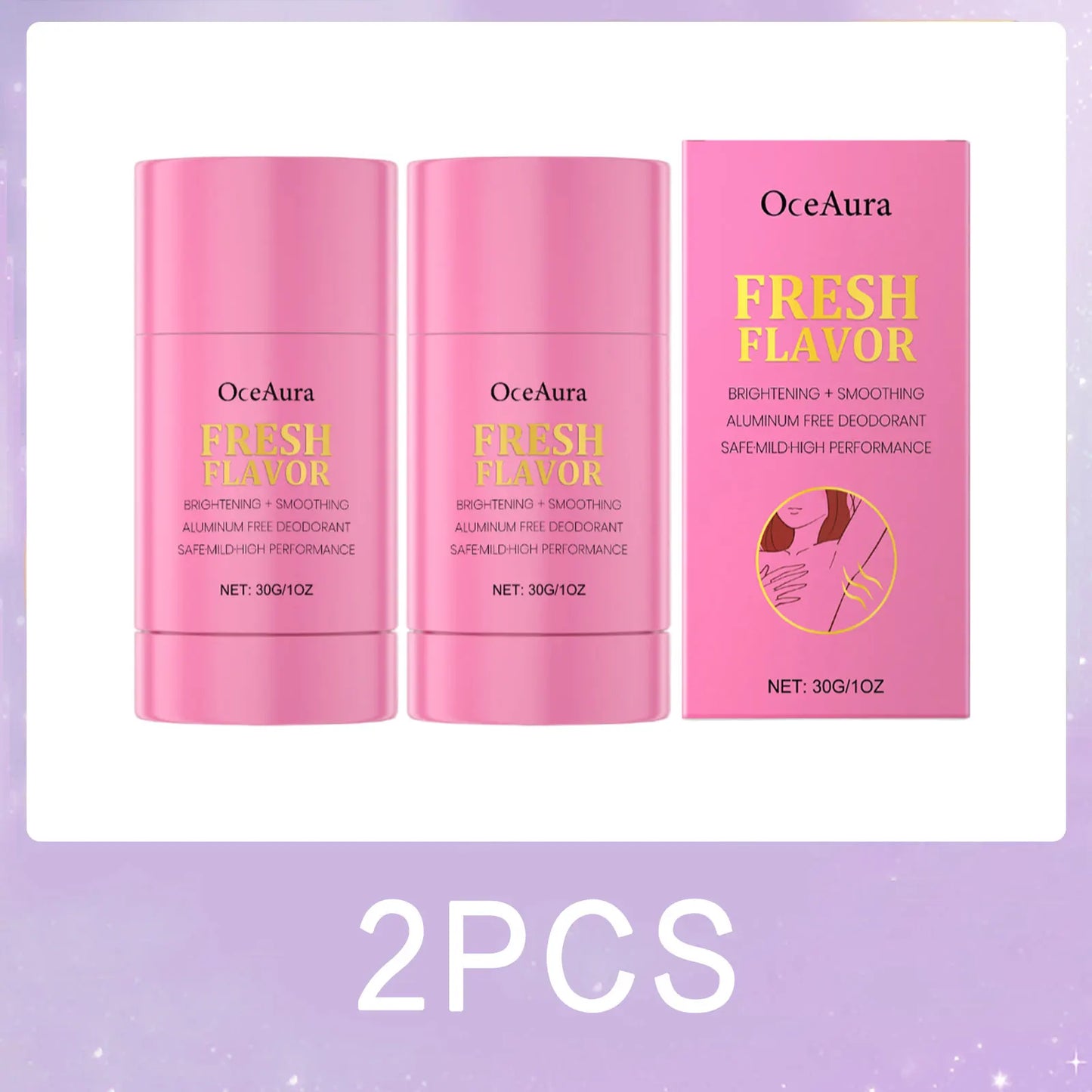 OceAura Antiperspirant Deodorant Stick | Long-Lasting Freshness 30g