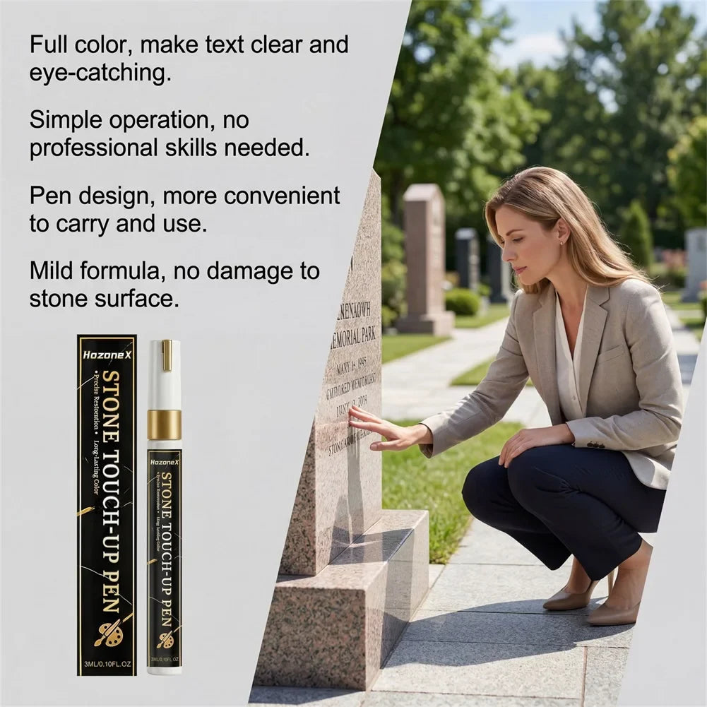Tombstone Marker Pen – Waterproof Permanent Ink for Stone