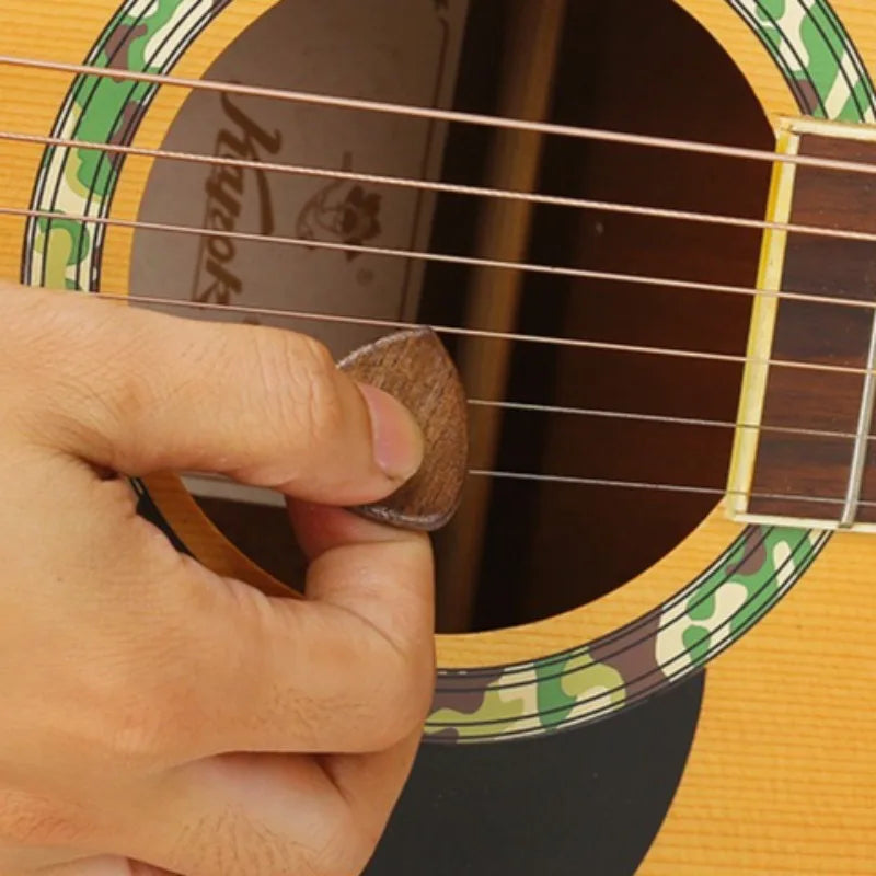 Wood Guitar Pick Electric Parts Premium Guitarpicks Enhancing Grip