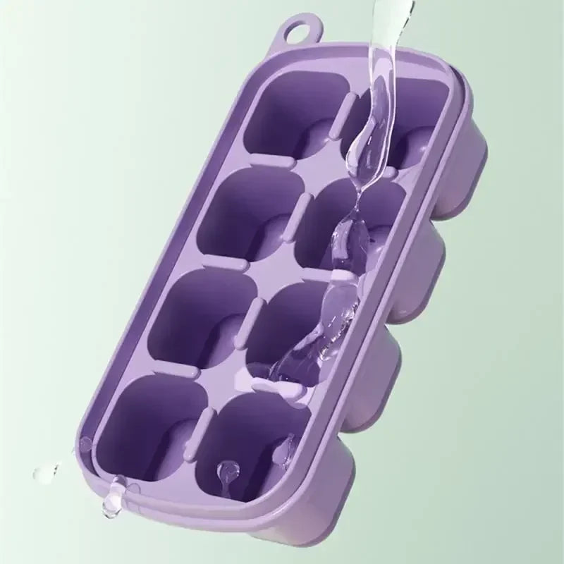 Silicone Ice Cube Molds, Food Grade Ice Trays for Home Kitchen, Reusable Freezer Ice Maker Mold for Cocktail Beverage, Baby Ice Peaceful Pleasures Health and Wellness