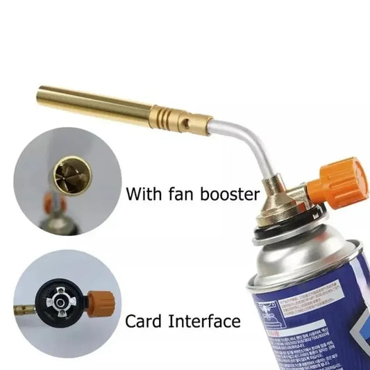 Outdoor Camping BBQ Portable Welding Heat Gun Equipment Butane Burner Peaceful Pleasures Health and Wellness