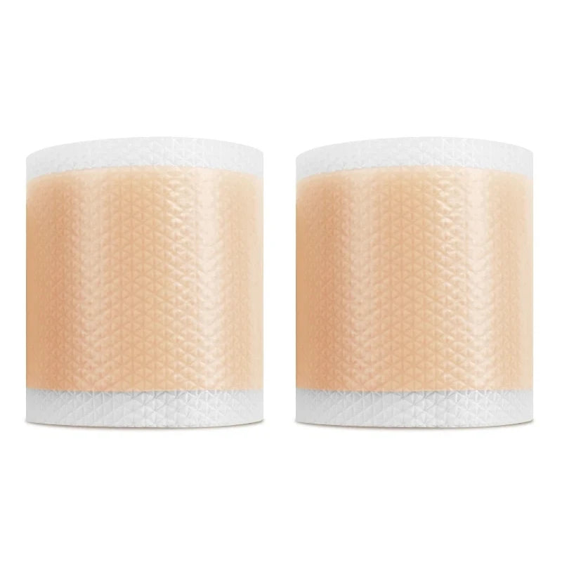 1/2Rolls 4cmx150cm Silicone Scar Sheets Removal Strips Silicone Gel Strip Acne Keloid Surgery Burn Treatment Scar Patch NO B Peaceful Pleasures Health and Wellness 2rolls