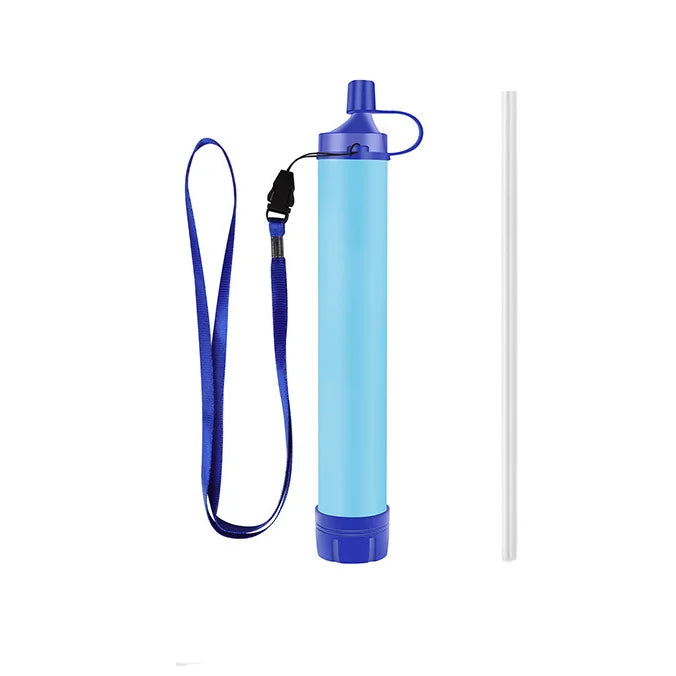 Multifunctional Portable Filter Direct Drinking Water Pipe Wilderness Survival Drinking Water Purifier Emergency Tool Peaceful Pleasures Health and Wellness Set 2