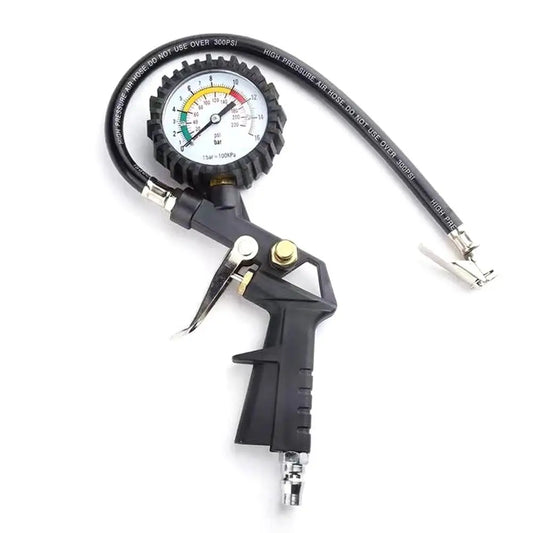 Tire Pressure Gauge Gun 220PSI – Car, Motorcycle & SUV Tire Pressure Gauge Peaceful Pleasures Health and Wellness A