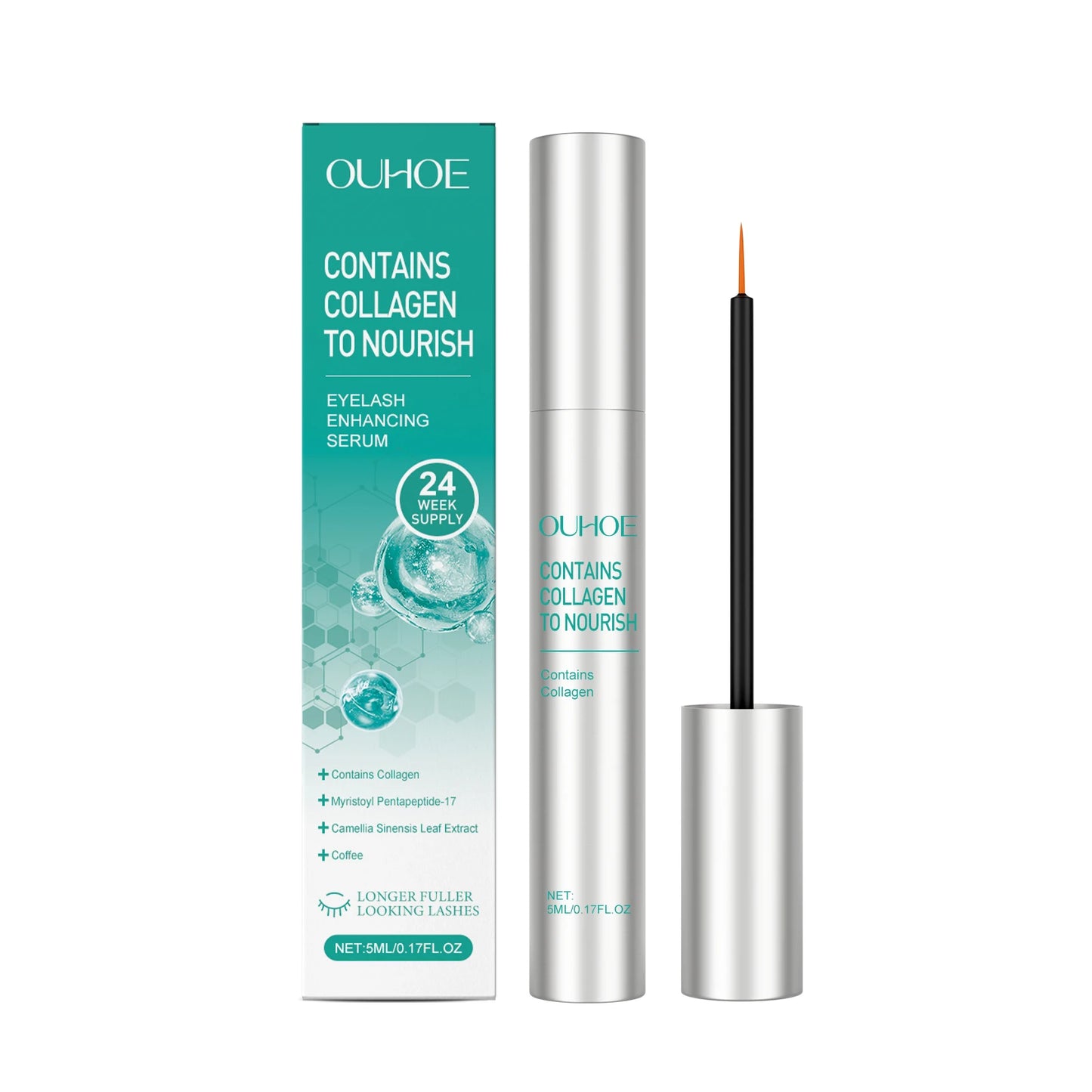 Eyelash & Eyebrow Growth Serum – Thicker, Longer Lashes