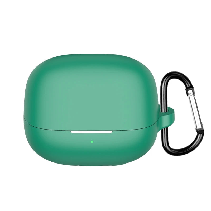 For xiaomi Buds 5 Pro Headphones High Quality Silicone Protective Case Simple Dustproof Full Protective Cover 10 Colors Supply Peaceful Pleasures Health and Wellness dark green