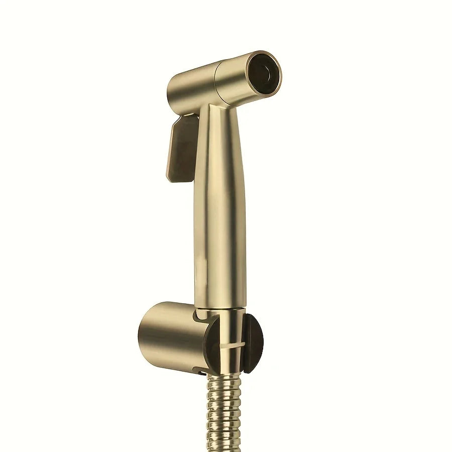 Gold 3-Piece Bidet Spray Set | Stainless Steel Bathroom Kit