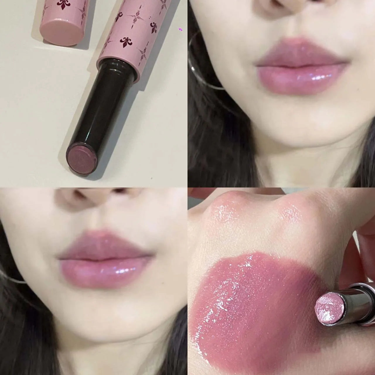 HERORANGE Mirror Gloss Lipstick – Jelly Moisturizing Lip Color