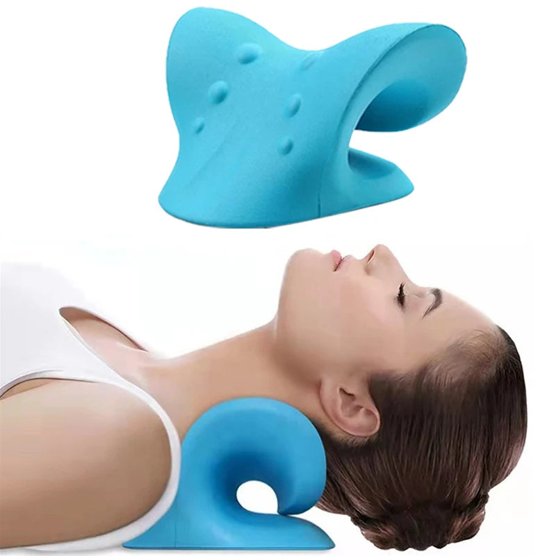 Cervical Neck Stretcher Shoulder Relaxer Massage Pillow