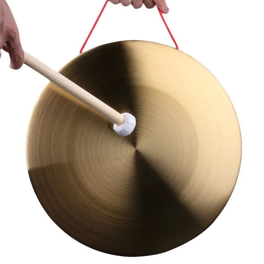 22 Hand Gong Cymbals Brass Copper Chapel Opera Percussion Instrument Peaceful Pleasures Health and Wellness