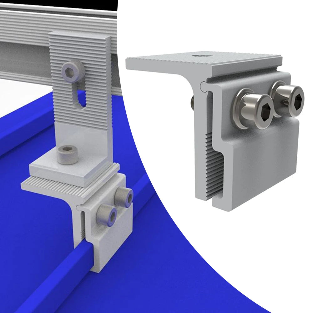 1 Roof Clamps Standing Seam Clamp Sheet Mounting Portable Solar PV