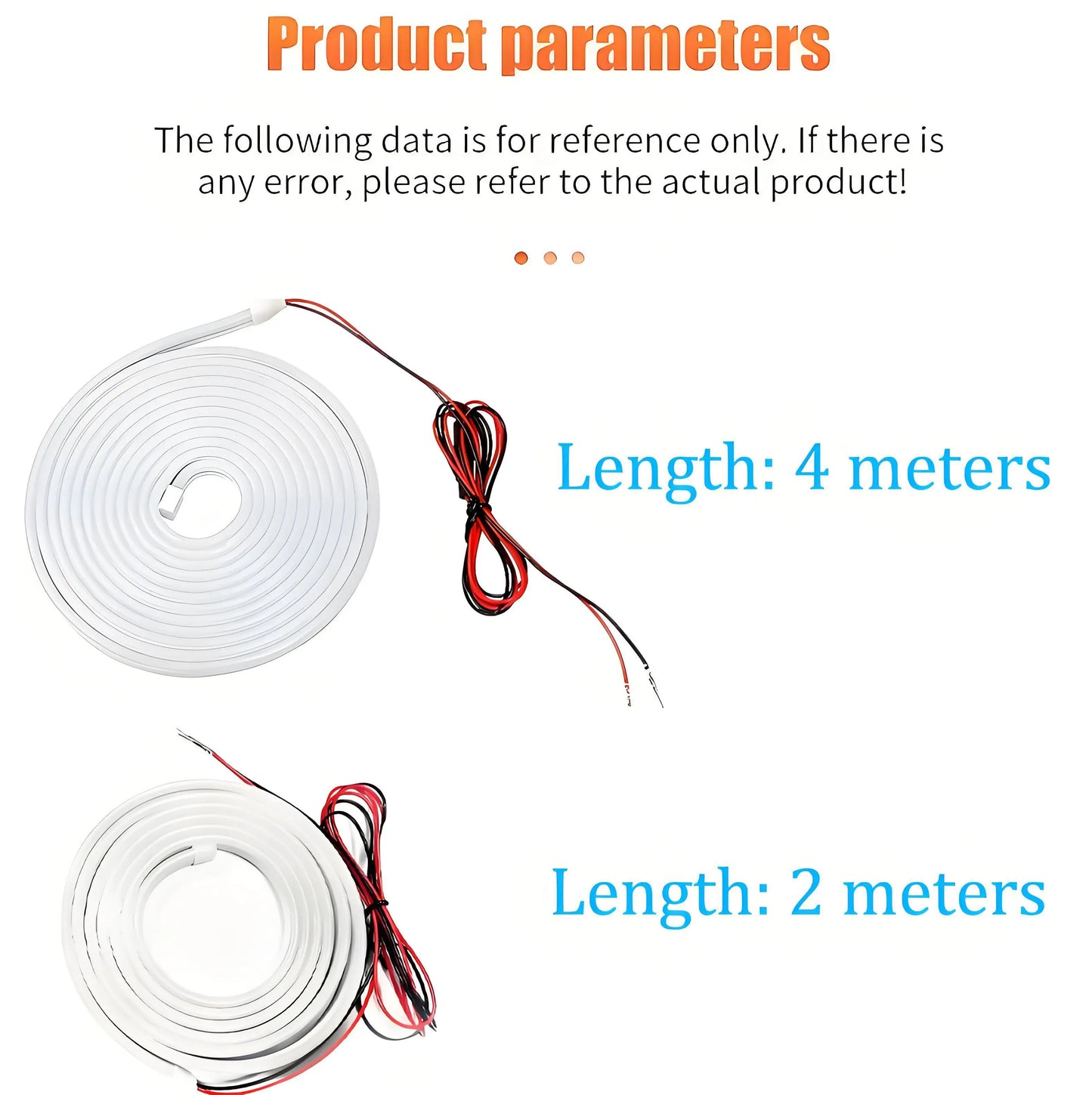 Car Trunk LED Light Strip 2M/4M – Auto-Sensing Tailgate Light