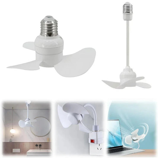 E27 Screw-In Ceiling Fan 14cm Brushless Motor | Home & Kitchen Ceiling Fan Oasis Select B
