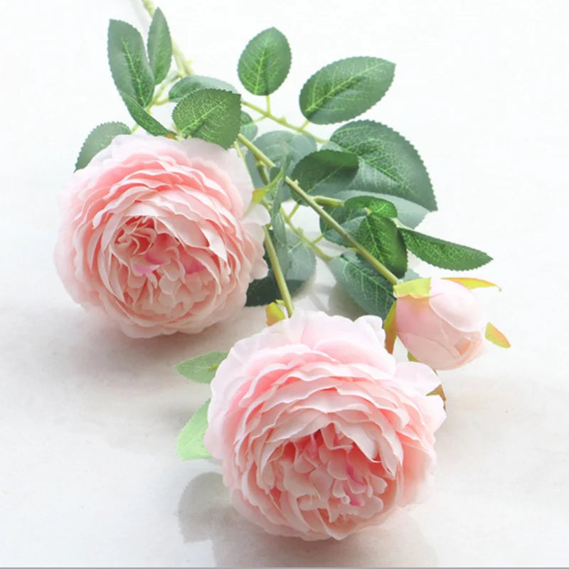 Artificial Silk Peony Bouquet | Wedding & Home Décor Flowers