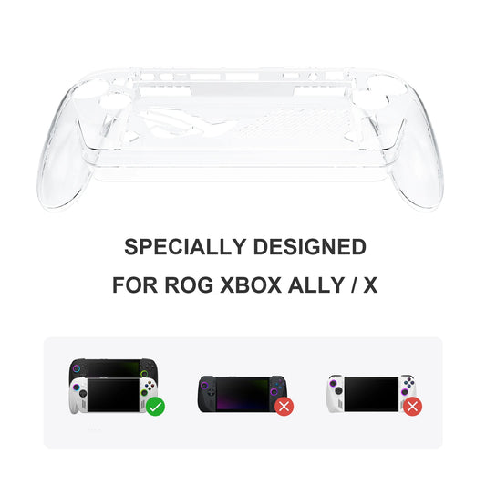 Transparent Shockproof Case for ASUS ROG Ally & Ally X Gaming Console Case Peaceful Pleasures Health and Wellness Default Title