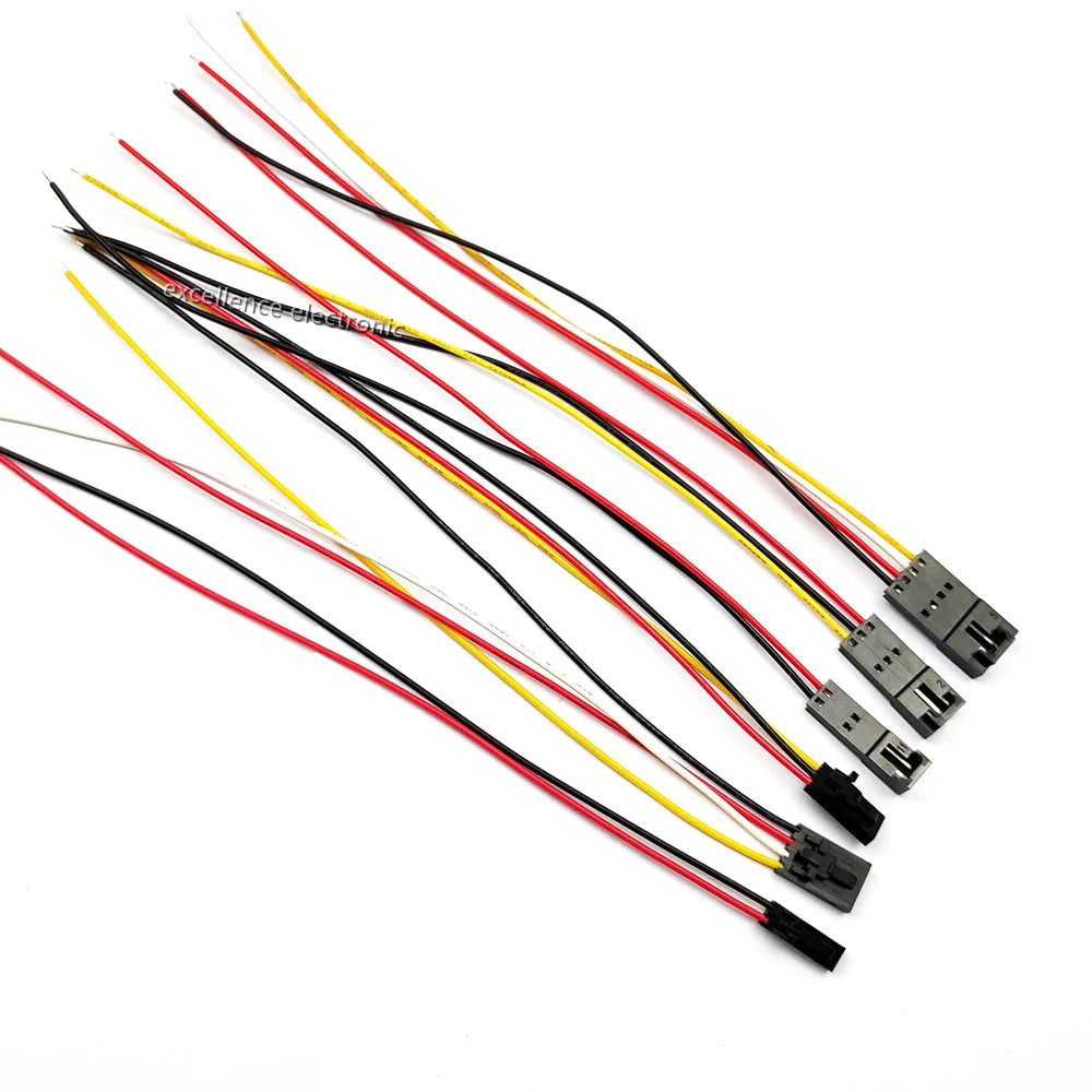 5 Pairs MX2.54 DuPont Housing with Lock Male Female Docking Wire 2.54mm Single Head 24AWG Electronic Line 2P 3P 4P 5P 6P Peaceful Pleasures Health and Wellness