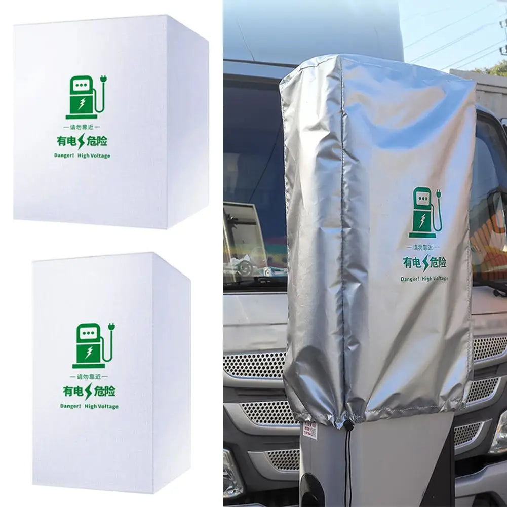 Outdoor EV Charger Cover Protector for Rain and Snow Peaceful Pleasures Health and Wellness
