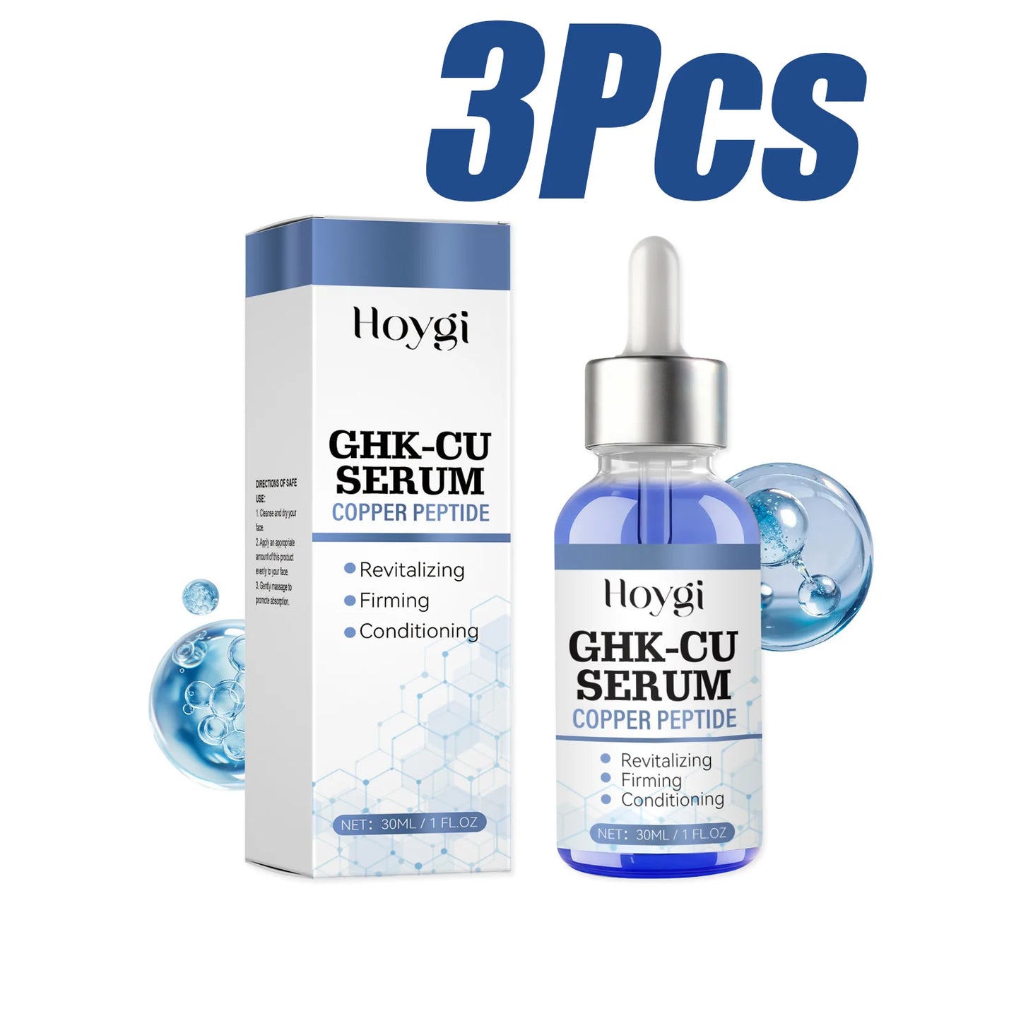 Copper Peptide Anti-Aging Face Serum – Firming & Hydrating