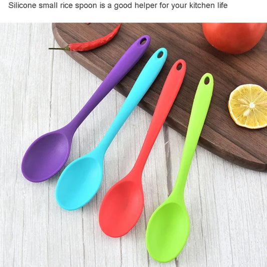 Food-Grade Silicone Mini Ladle Spoon | BPA-Free Kitchen Mixing Silicone Kitchen Spoon Peaceful Pleasures Health and Wellness
