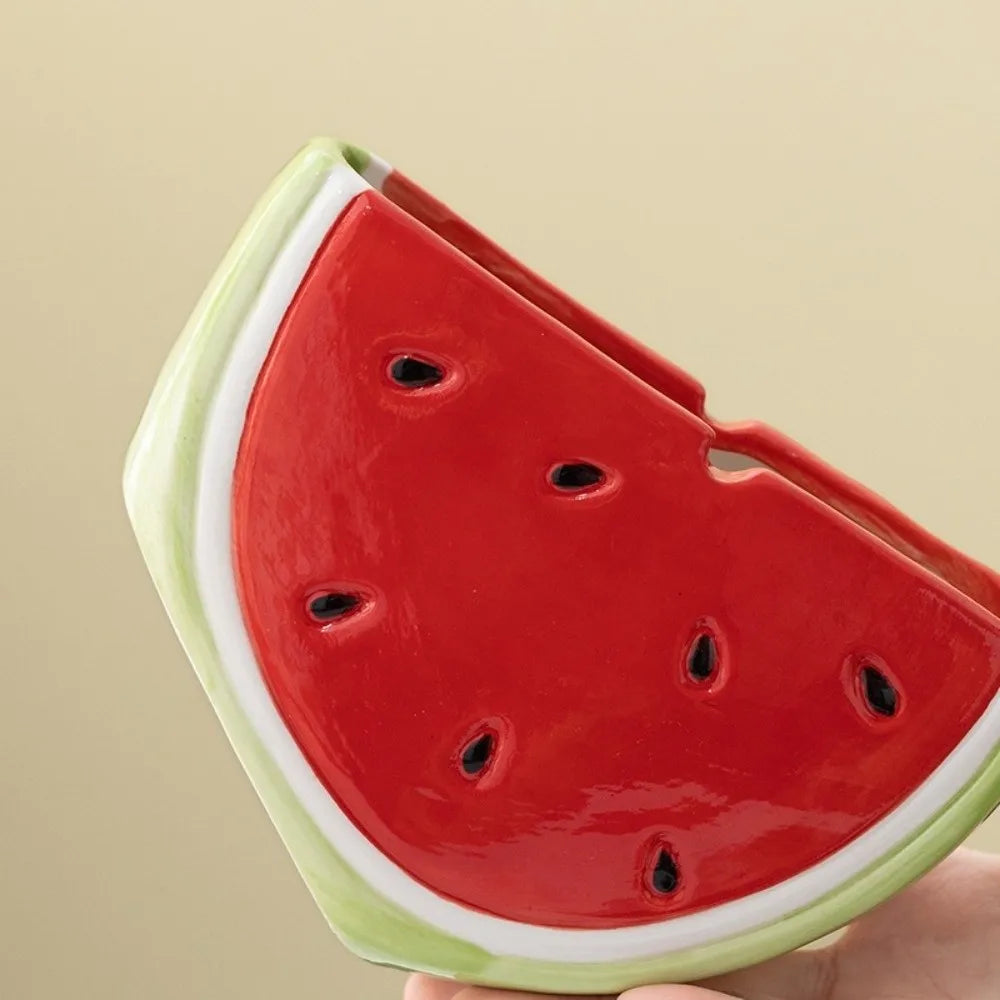 Watermelon Ceramic Mosquito Coil Holder & Incense Burner