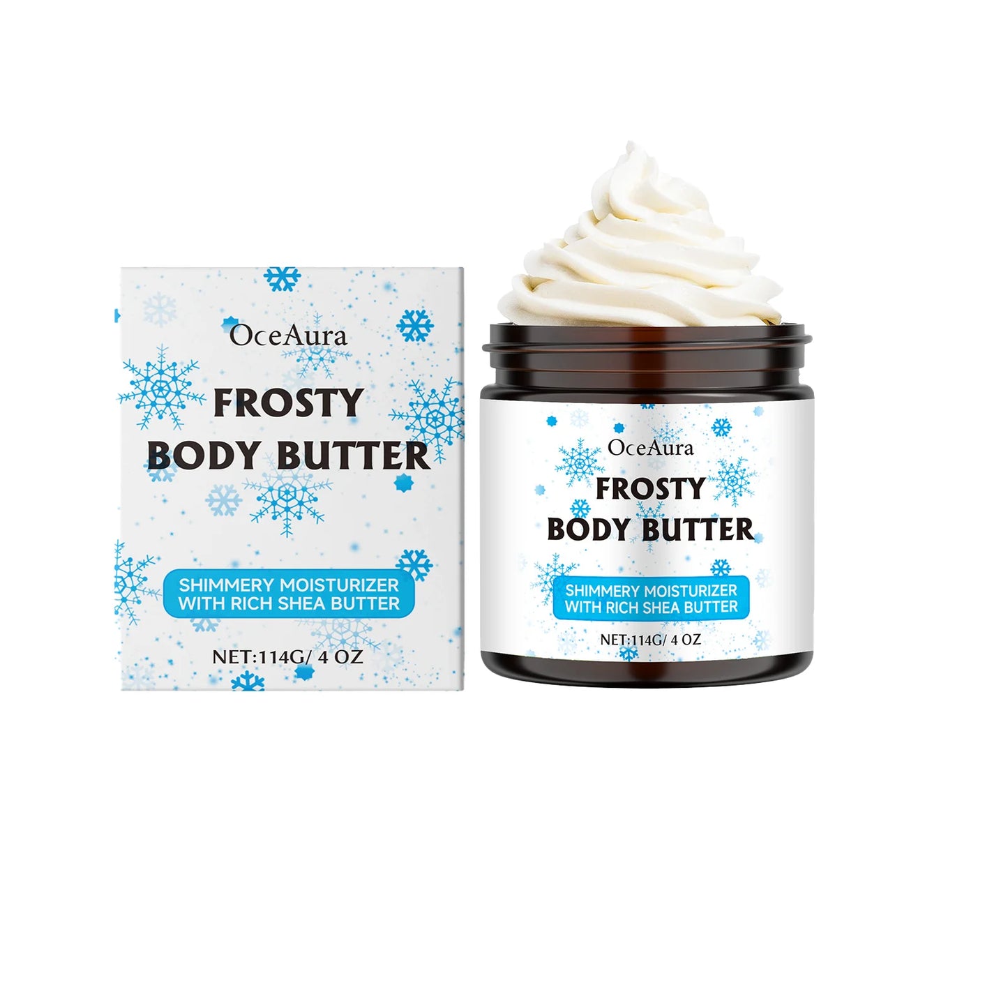 OceAura Shea Butter Neck & Body Cream | Deep Hydration 114g