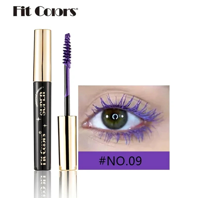 4D Colored Mascara – Waterproof, Volumizing & Lengthening
