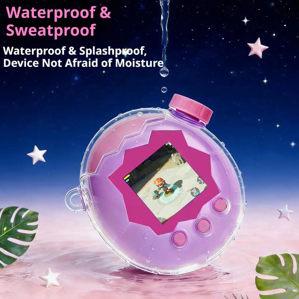 Clear Protective Case for Tamagotchi Paradise – Shockproof PC Shell