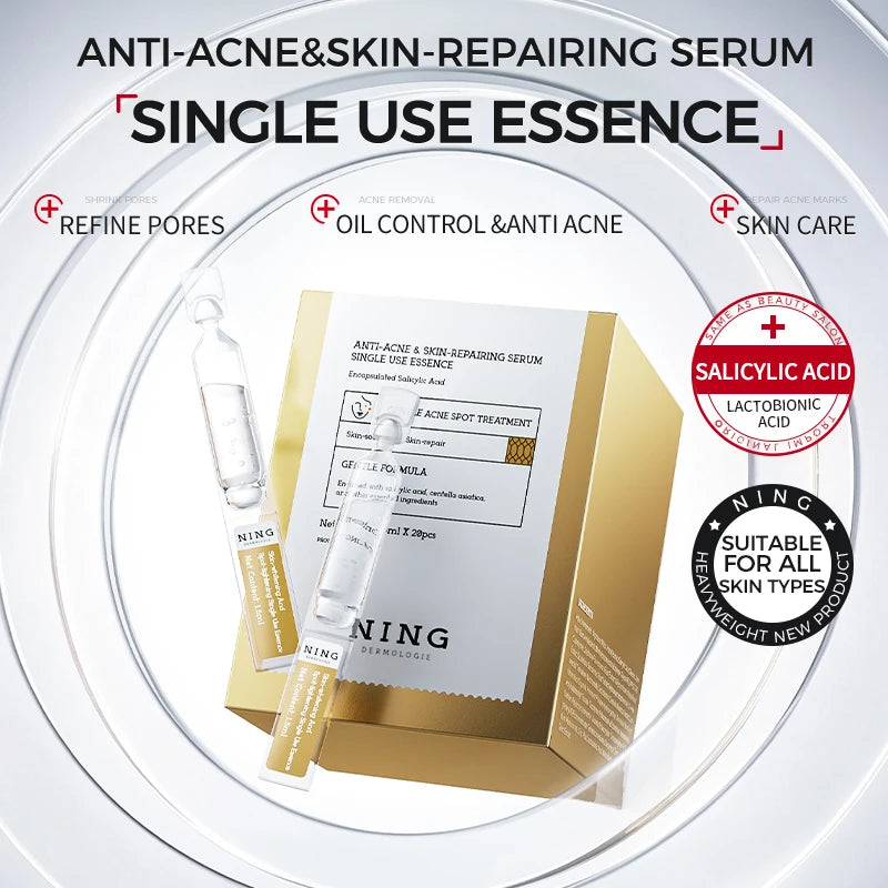 Niacinamide Face Ampoule Serum – Salicylic Acid & Peptides