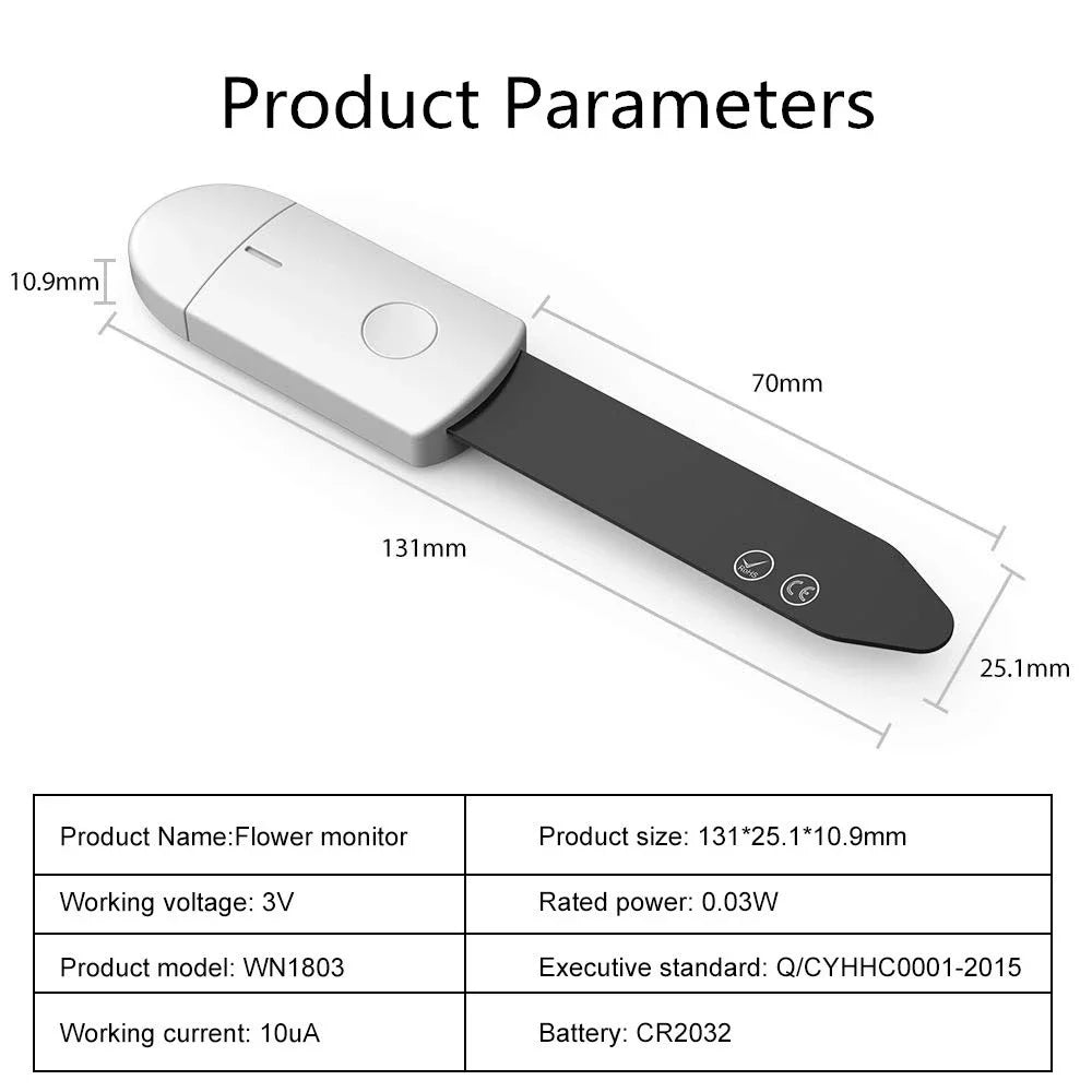 Intelligent Soil Moisture Tester Humidity Meter Farm Lawn Plants Flower Soil Monitor Hygrometer Convenient Gardening Tool Peaceful Pleasures Health and Wellness