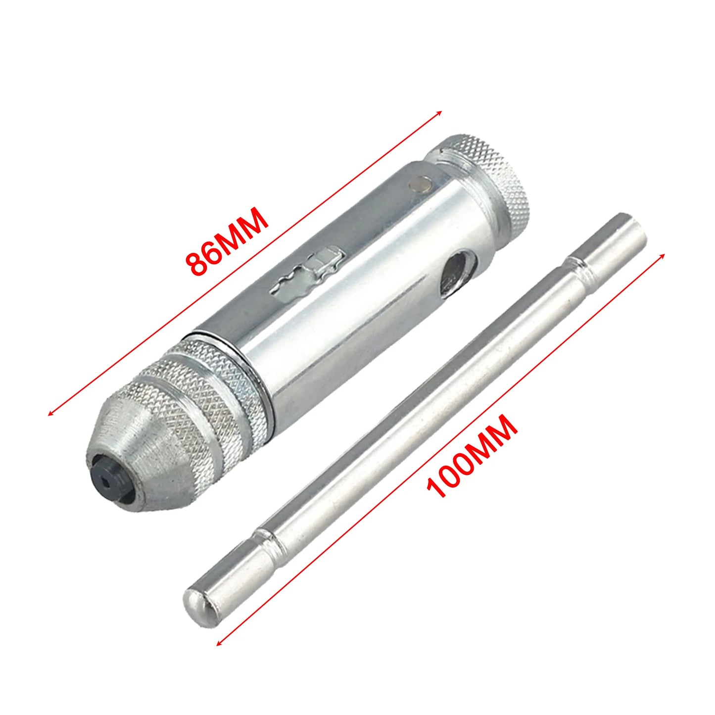 Adjustable T-handle Ratchet Tap Wrench M3-M8 Metric Machine Screw