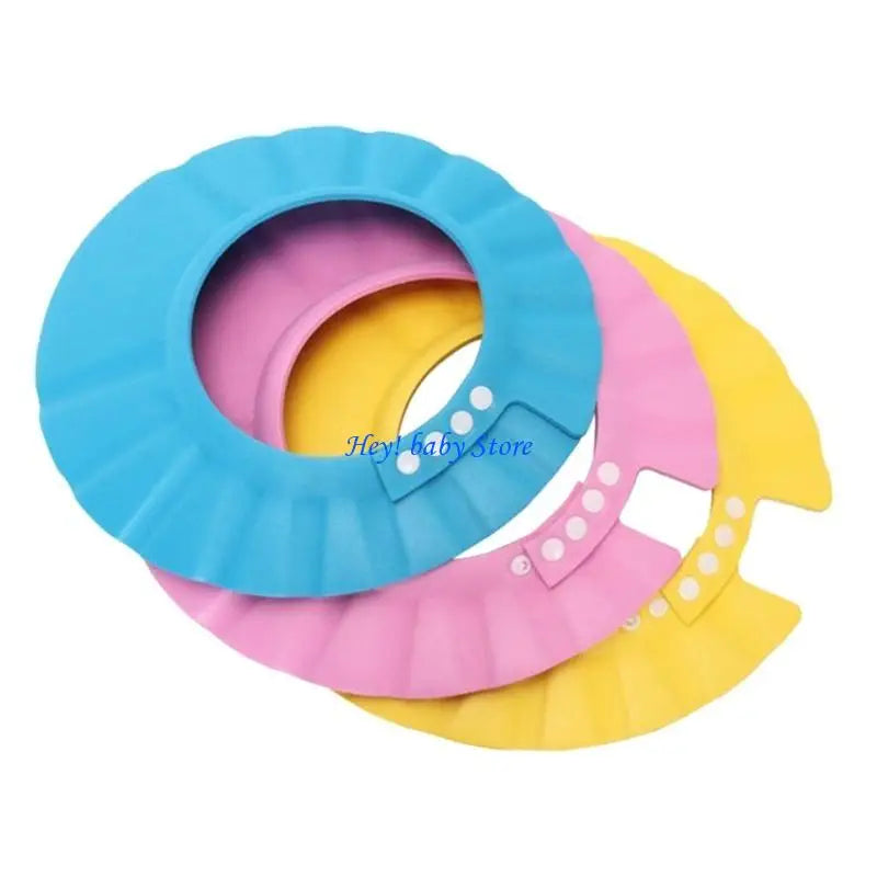 Adjustable Baby Shower Cap – Eye & Ear Protection for Kids