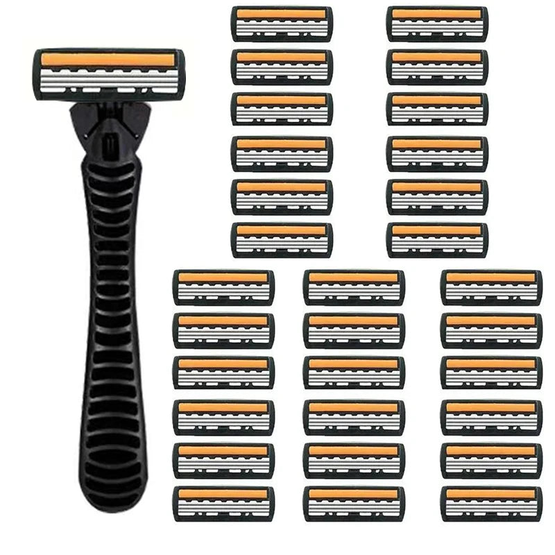 Men's Reusable Two-Layer Blade Razor | Multi-Tool Head