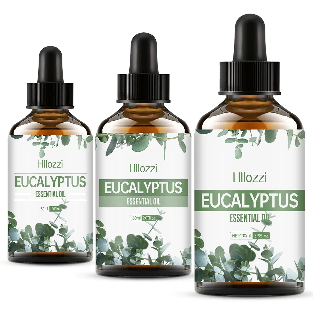 Hllozzi Pure Eucalyptus Essential Oil | Aromatherapy Diffuser