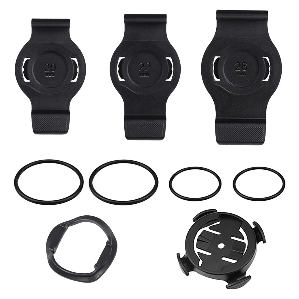 For Garmin QuickFit Bike Mount Watch For Garmin Fenix 3/5/6/7/MK1/2 Bike Speedometer Mount MTB Bike Watch Bracket 20/22/26mm Peaceful Pleasures Health and Wellness Full set
