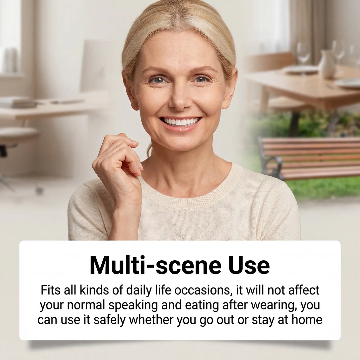 DIY Temporary Smile Veneers – Upper & Lower Cosmetic Denture Kit