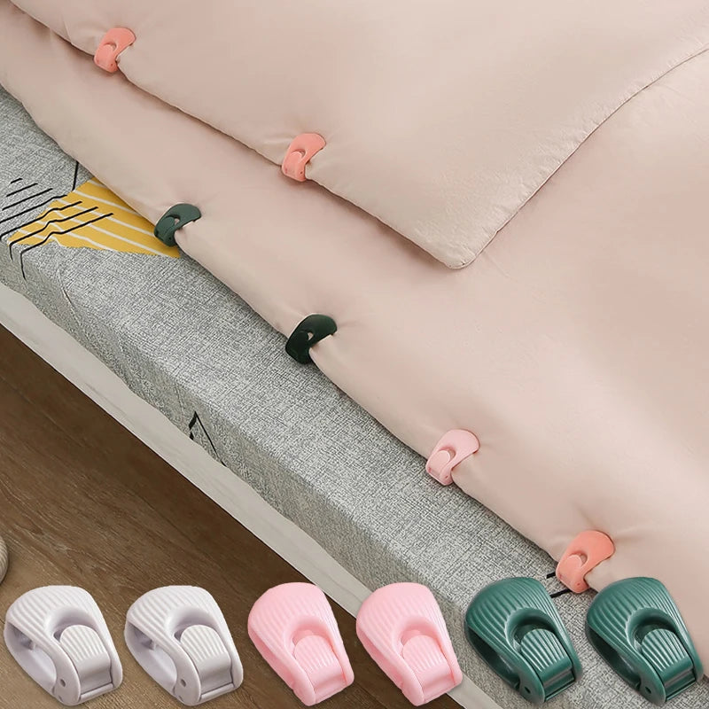 6-Pack Duvet Cover Clips – Anti-Slip Quilt Fastener Grippers Bedding Fastener Clips Peaceful Pleasures Health and Wellness