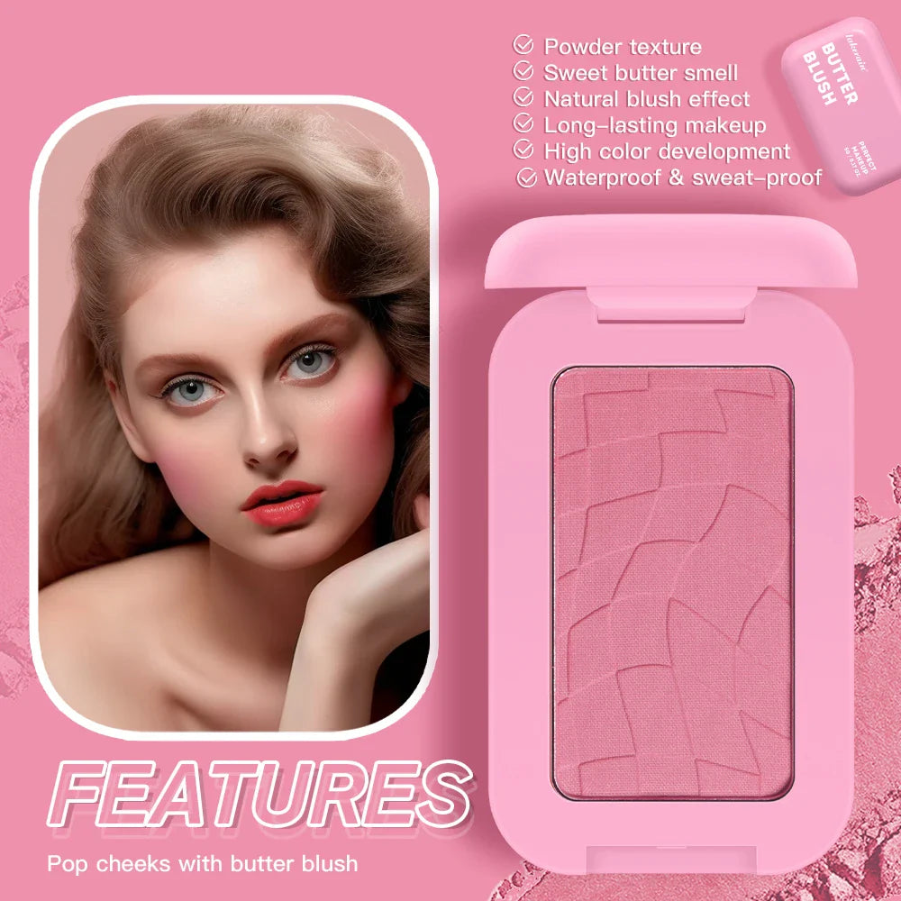 ibcccndc Butter Blush – Waterproof High Pigment Cream Blush