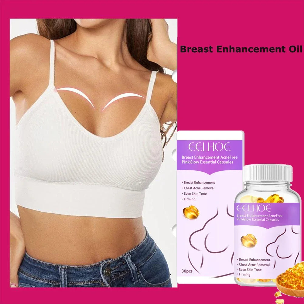 Breast Enhancement Oil Serum Breast Firming Tightening Massage 30PCS/Box Peaceful Pleasures Health and Wellness