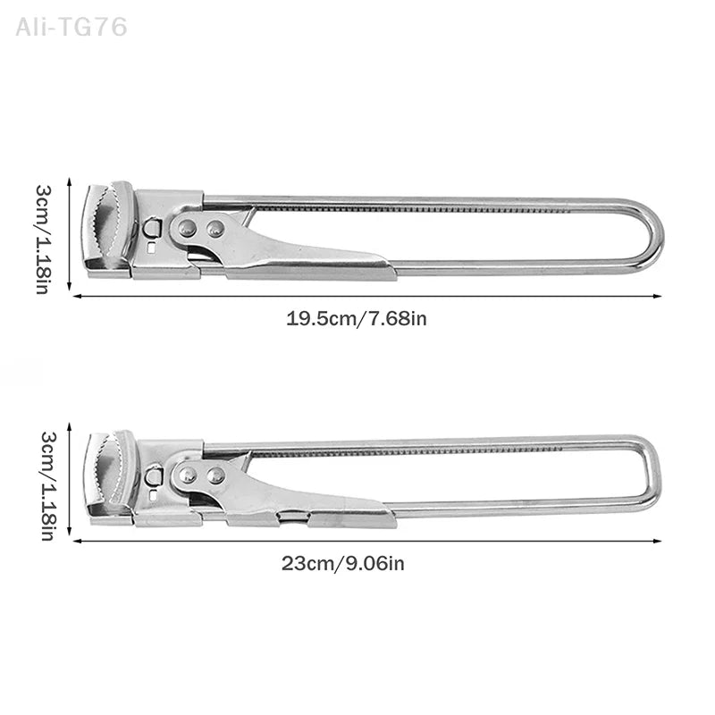 Adjustable Stainless Steel Multi-Function Can & Jar Opener