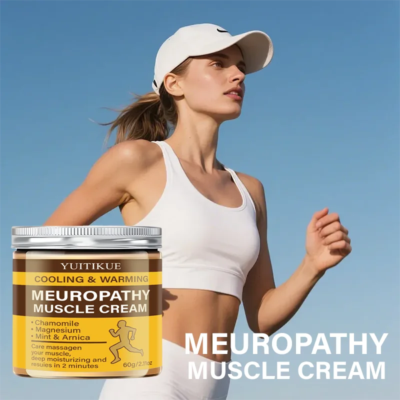 YUITIKUE Neuropathy Muscle Cream | Magnesium Arnica Mint Relief Muscle Relief Cream Peaceful Pleasures Health and Wellness