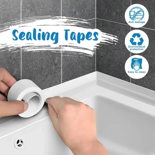 Waterproof PVC Self-Adhesive Sealing Tape – Bath, Sink & Kitchen Waterproof Sealing Tape Oasis Select