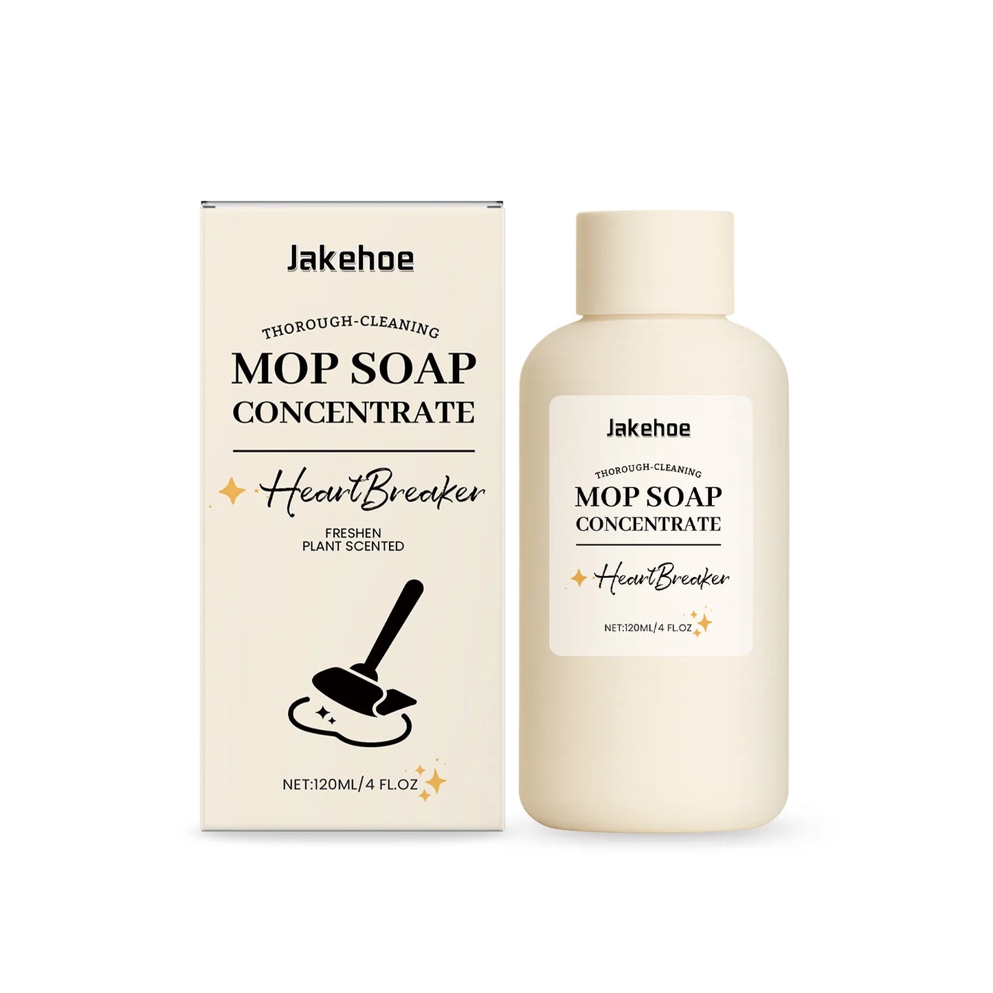 Jakehoe Floor Polish Cleaner | Quick-Dry Fragrant Mop Soap