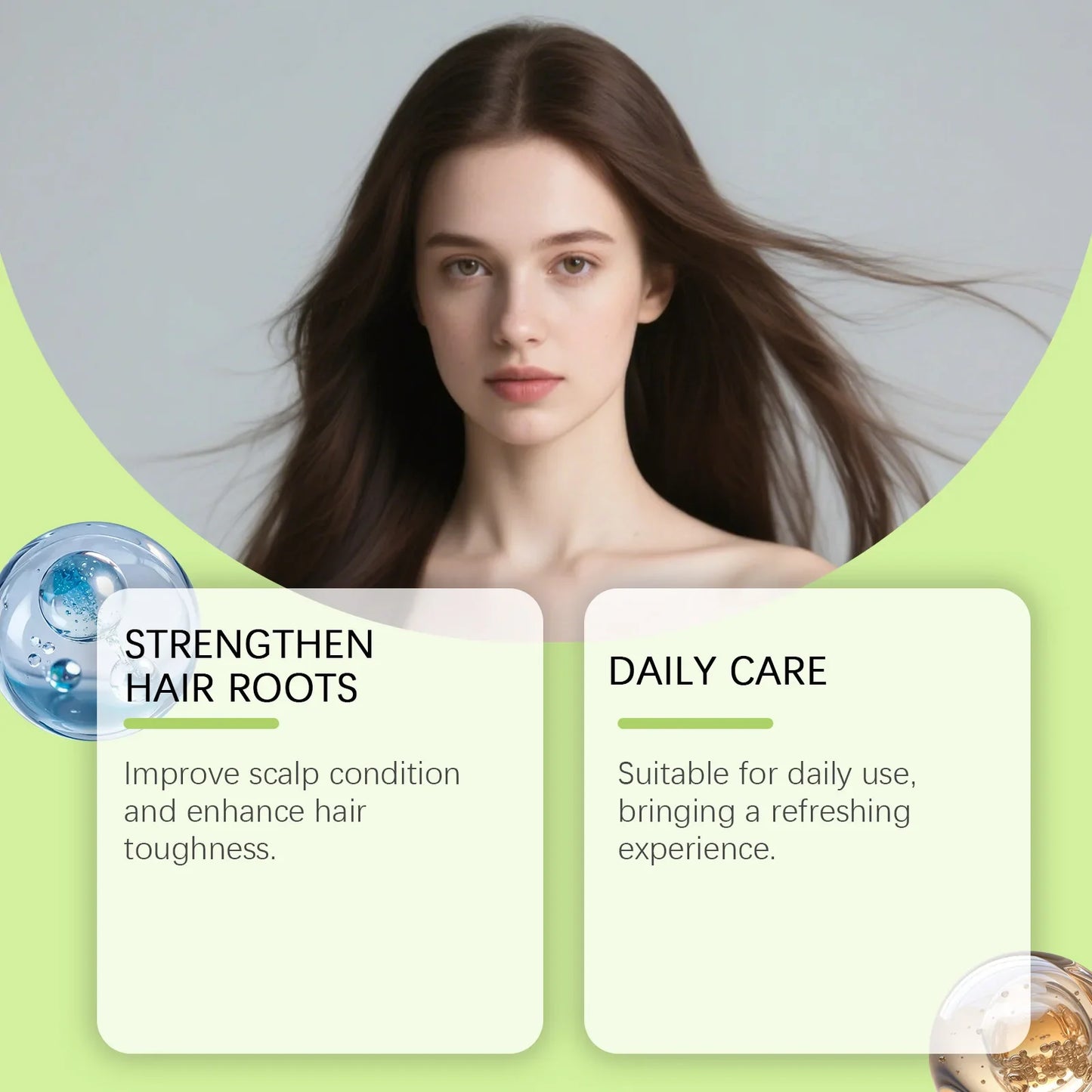 YOUNGCOME Scalp Serum Roller Set – 6×5ml Ginger & Vitamin E