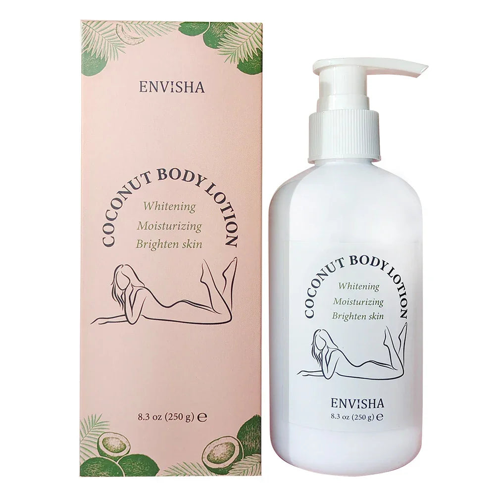 Coconut Oil Body & Face Lotion – Collagen, Retinol & Shea Butter Peaceful Pleasures Health and Wellness