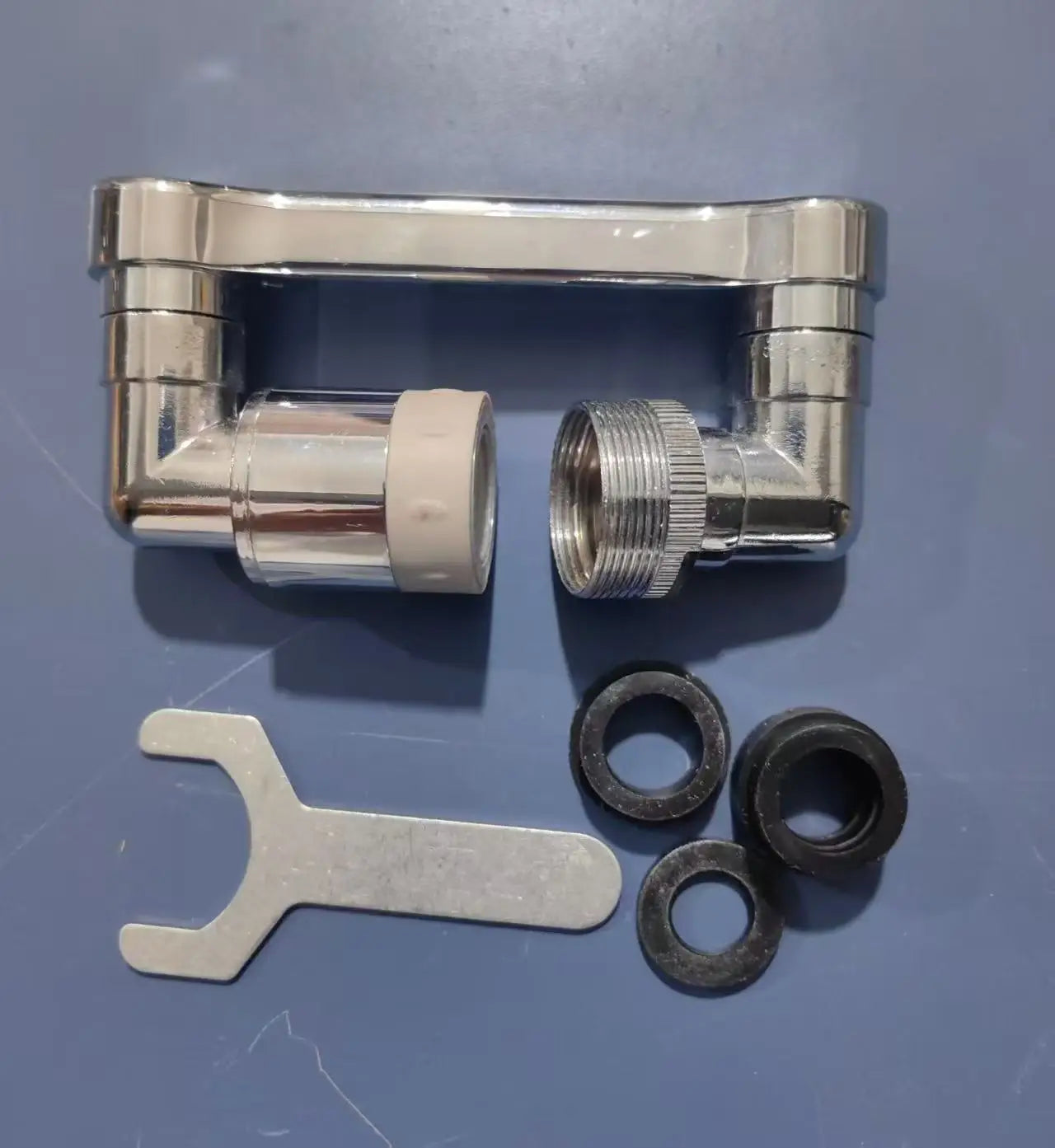 1080° Swivel Stainless Steel Faucet Extender | Dual Spray Mode