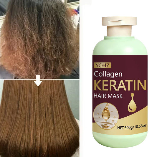 Collagen Hair Mask 300g – Nourishes Dry & Curly Hair Collagen Hair Mask Oasis Select